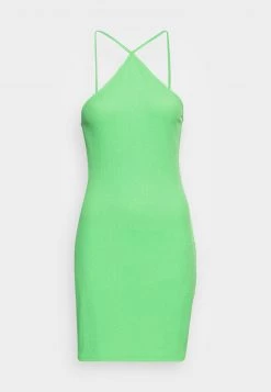 Nly By Nelly HIGH NECK STRAP DRESS - Cocktailkleid/festliches Kleid - Green, Damen -Nly by Nelly Verkaufsladen 553e00d0f16b4cf89a83e2dcf94bbf0d