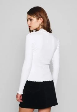 Nly By Nelly LOVE - Langarmshirt - White, Damen -Nly by Nelly Verkaufsladen 577f036b1c12411cad5783e62fc85075