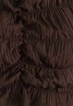 Nly By Nelly ALL OVER RUCHED - Langarmshirt - Brown, Damen -Nly by Nelly Verkaufsladen 593ea1826ecc49058b46e5083aff15ad