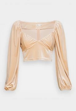 Nly By Nelly RUCHED UP BLOUSE - Bluse - Champagne, Damen 10 Nly By Nelly RUCHED UP BLOUSE - Bluse - Champagne, Damen -Nly by Nelly Verkaufsladen 5a0361353bbf4af197cb52481589cafe