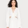 Nly By Nelly BARE WAIST DRESS - Freizeitkleid - White, Damen -Nly by Nelly Verkaufsladen 5d0bdfd382654228929581ca4c9d4dc2