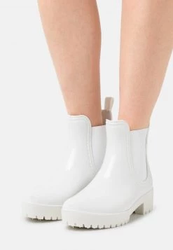 Nly By Nelly EVERYDAY CHELSEA BOOT - Gummistiefel - White, Damen