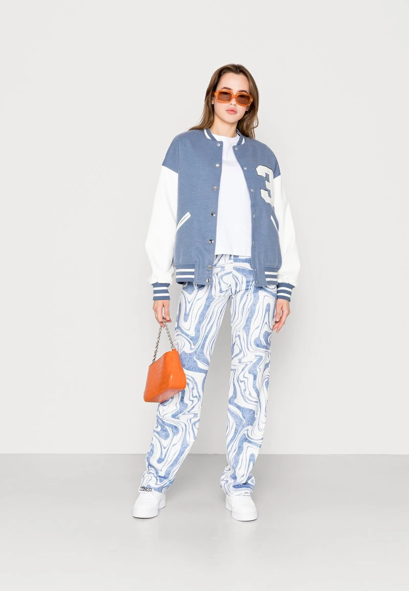 Nly By Nelly VARSITY JACKET - Bomberjacke - Light Blue, Damen 4 Nly By Nelly VARSITY JACKET - Bomberjacke - Light Blue, Damen – Bild 2