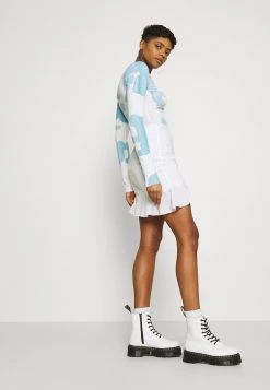 Nly By Nelly FLOUNCY SKIRT - Bleistiftrock - White, Damen -Nly by Nelly Verkaufsladen 63019edc9b804b21a840b311e614da1b