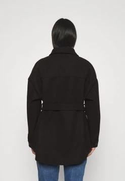 Nly By Nelly MY DEAREST SHACKET - Kurzmantel - Black, Damen -Nly by Nelly Verkaufsladen 63297bdc9d4a46e79eb0a27c9eec0a96