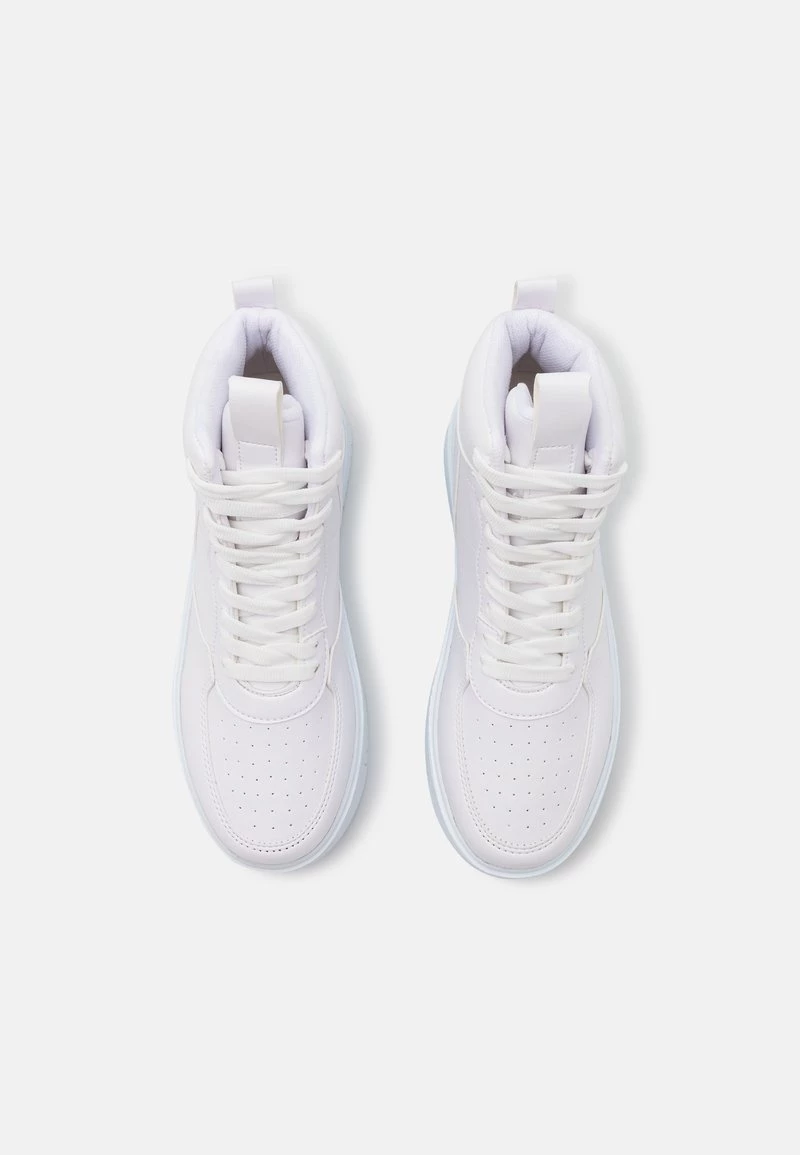 Nly By Nelly HIGHTOP PLATFORM - Sneaker High - White, Damen 8 Nly By Nelly HIGHTOP PLATFORM - Sneaker High - White, Damen – Bild 6