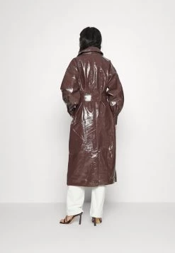 Nly By Nelly WRAP COAT - Klassischer Mantel - Brown, Damen -Nly by Nelly Verkaufsladen 66d5f2f588374004bcd2af90bb328ae2