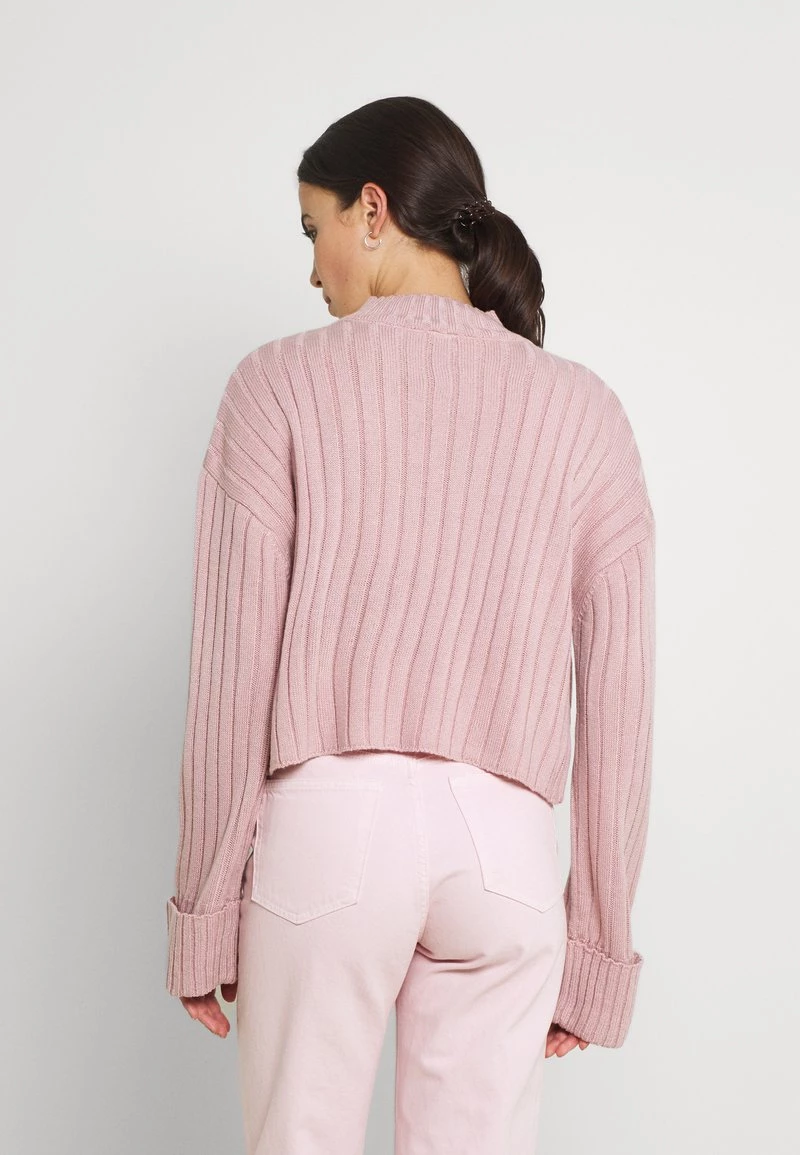 Nly By Nelly CROPPED TURTLE NECK - Strickpullover - Lilac, Damen 5 Nly By Nelly CROPPED TURTLE NECK - Strickpullover - Lilac, Damen – Bild 3
