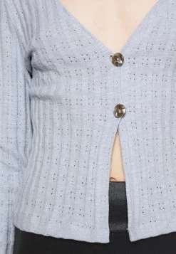 Nly By Nelly BUTTON DOWN CARDIGAN - Strickjacke - Light Blue, Damen 14 Nly By Nelly BUTTON DOWN CARDIGAN - Strickjacke - Light Blue, Damen -Nly by Nelly Verkaufsladen 6ad0bec2ffbb4fe4988085a8b3a9c196