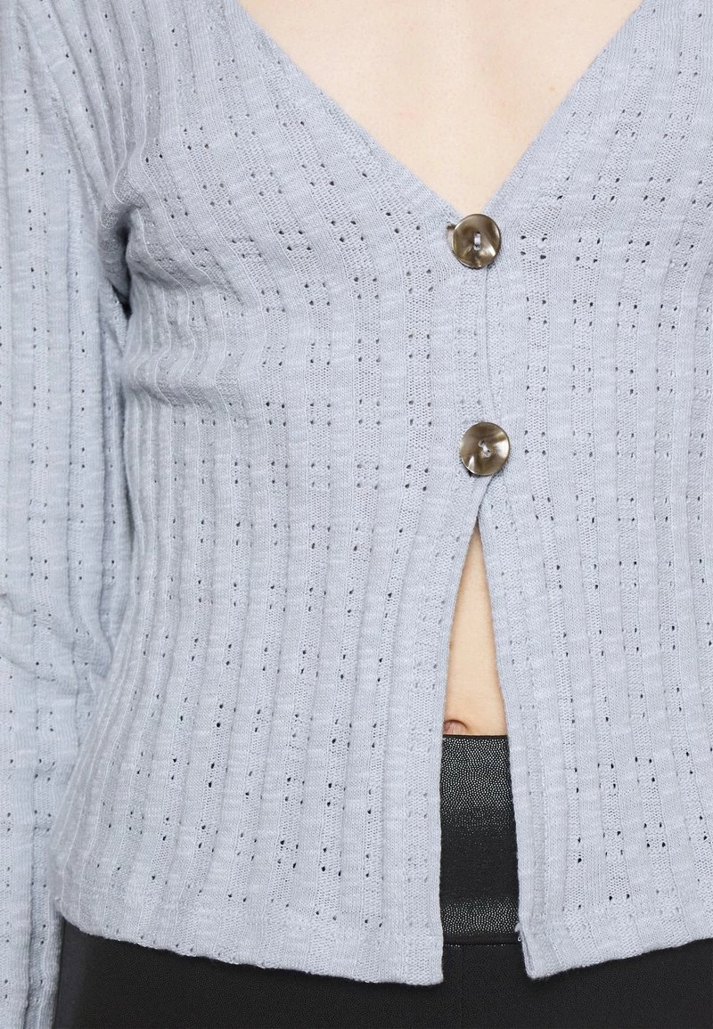 Nly By Nelly BUTTON DOWN CARDIGAN - Strickjacke - Light Blue, Damen 7 Nly By Nelly BUTTON DOWN CARDIGAN - Strickjacke - Light Blue, Damen – Bild 5