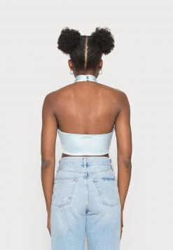 Nly By Nelly TWIST NECK - Top - Blue, Damen 9 Nly By Nelly TWIST NECK - Top - Blue, Damen -Nly by Nelly Verkaufsladen 6b3e2847c1dd43da8c36fe7ca3107a4d