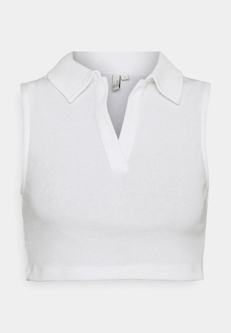 Nly By Nelly CROPPED COLLAR - Top - White, Damen 7 Nly By Nelly CROPPED COLLAR - Top - White, Damen – Bild 5