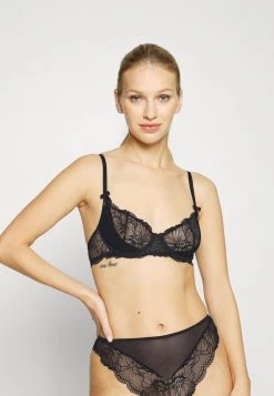 Nly By Nelly GRACEFUL BALCONY BRA - Bügel BH - Black, Damen