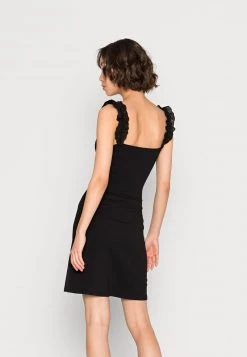 Nly By Nelly IN LOVE DRESS - Freizeitkleid - Black, Damen -Nly by Nelly Verkaufsladen 6e2f7838034c4fcc936715210ada7849