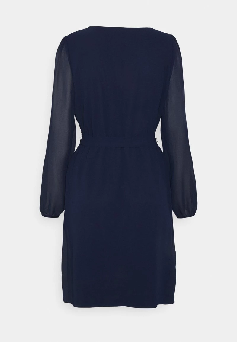 Nly By Nelly WRAPPED MIDI DRESS - Freizeitkleid - Navy, Damen 4 Nly By Nelly WRAPPED MIDI DRESS - Freizeitkleid - Navy, Damen – Bild 2