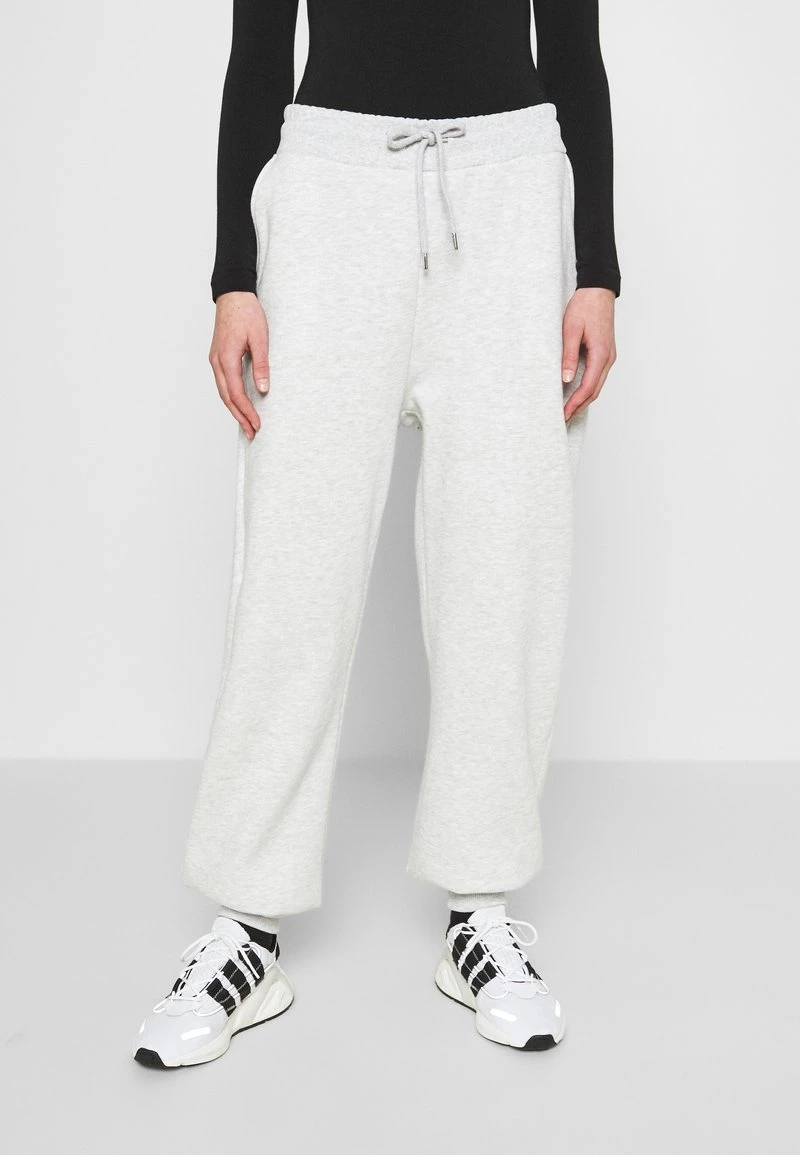 Nly By Nelly PERFECT SLOUCHY PANTS - Jogginghose - Grey Mélange, Damen 3 Nly By Nelly PERFECT SLOUCHY PANTS - Jogginghose - Grey Mélange, Damen