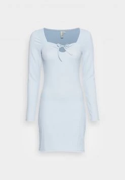 Nly By Nelly SWEETHEART DRESS - Freizeitkleid - Blue, Damen -Nly by Nelly Verkaufsladen 71651059dfb8498d844b950b1b4cd640