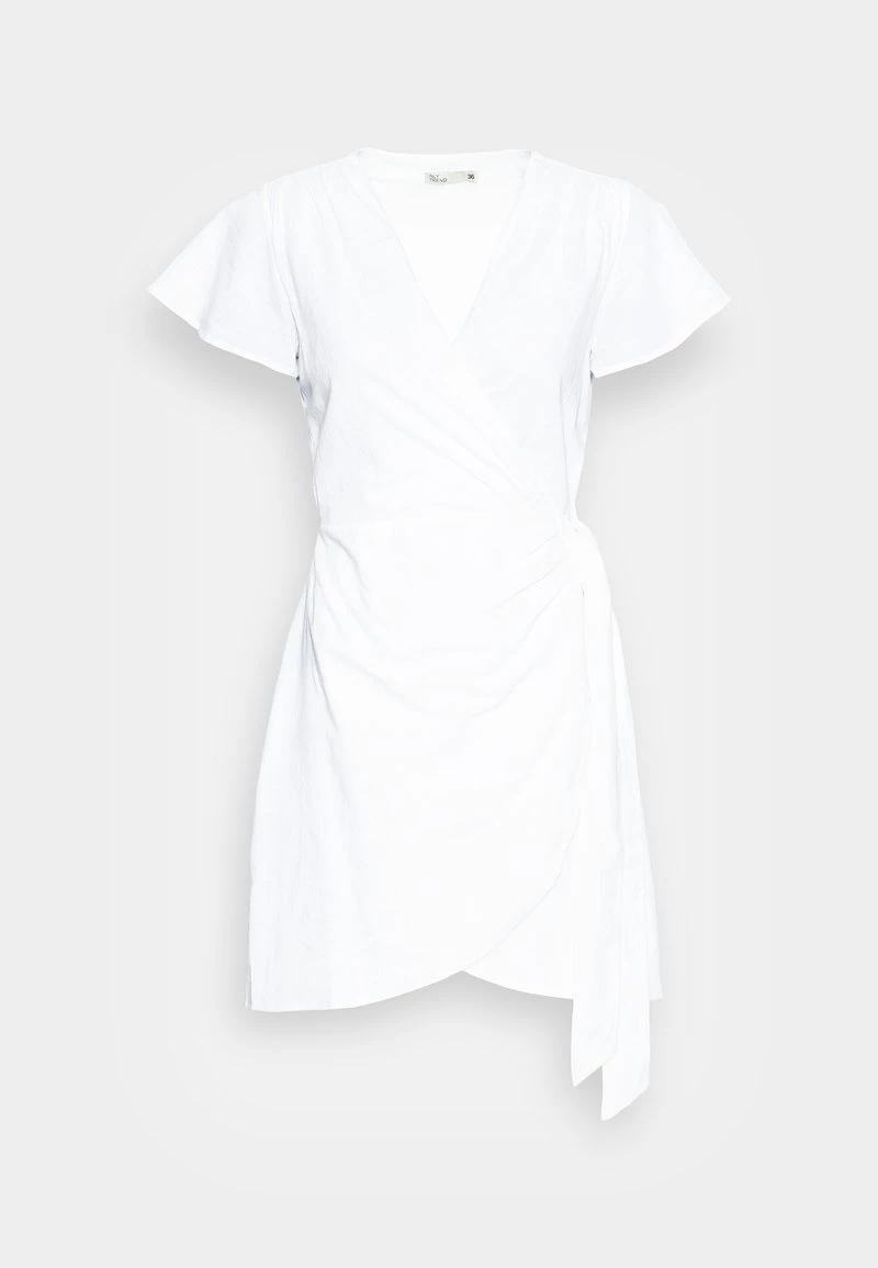 Nly By Nelly DRAPY DRESS - Freizeitkleid - White, Damen 6 Nly By Nelly DRAPY DRESS - Freizeitkleid - White, Damen – Bild 4