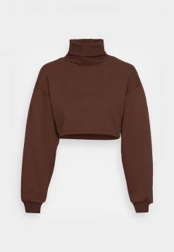 Nly By Nelly CROPPED TURTLENECK - Sweatshirt - Brown, Damen 10 Nly By Nelly CROPPED TURTLENECK - Sweatshirt - Brown, Damen -Nly by Nelly Verkaufsladen 758c3946e298428eb005cafcb840451a