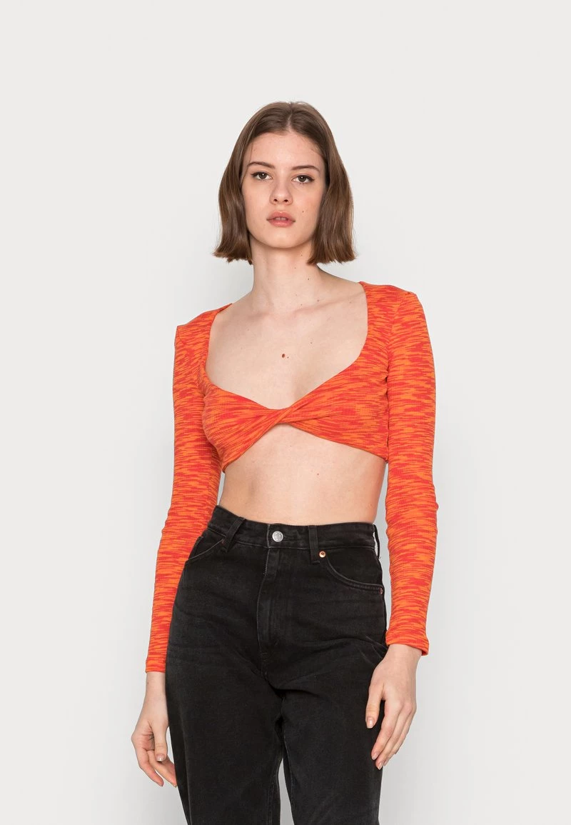 Nly By Nelly Top - Red/orange, Damen 3 Nly By Nelly Top - Red/orange, Damen