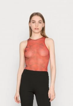 Nly By Nelly HIGH NECK - Top - Red, Damen