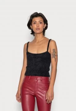Nly By Nelly FUZZY - Top - Black, Damen