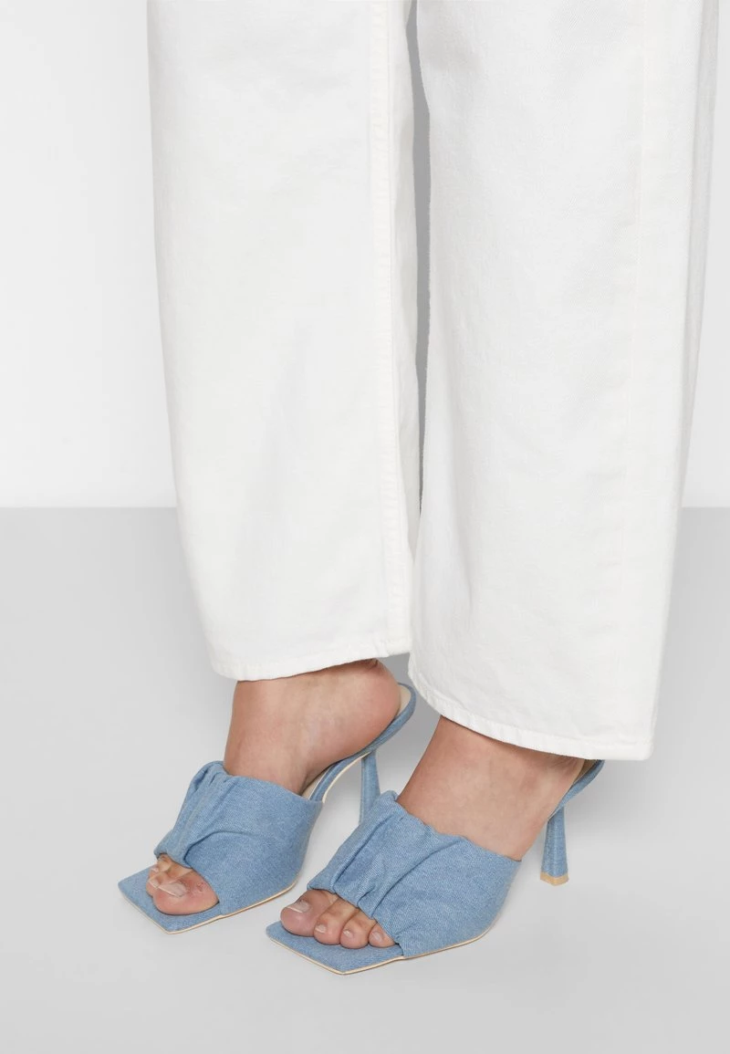 Nly By Nelly PAUS FOR ATTENTION MULE - Pantolette Hoch - Blue, Damen 5 Nly By Nelly PAUS FOR ATTENTION MULE - Pantolette Hoch - Blue, Damen – Bild 3