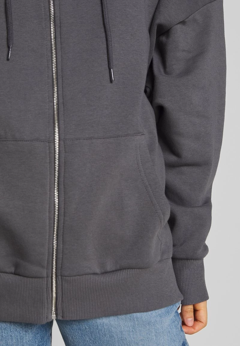 Nly By Nelly CHUNKY ZIP HOODIE - Sweatjacke - Offblack, Damen 8 Nly By Nelly CHUNKY ZIP HOODIE - Sweatjacke - Offblack, Damen – Bild 6