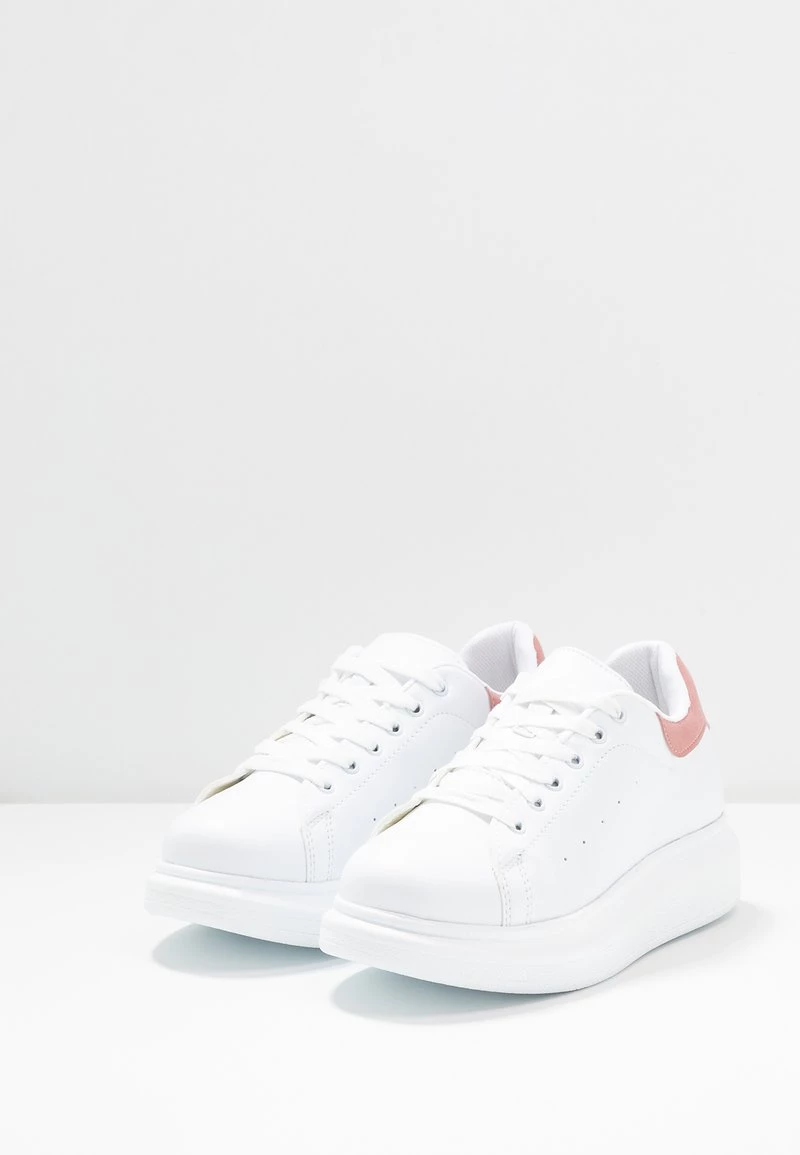 Nly By Nelly PERFECT - Sneaker Low - White/pink, Damen 7 Nly By Nelly PERFECT - Sneaker Low - White/pink, Damen – Bild 5