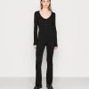 Nly By Nelly COZY LOUNGE ONEPIECE - Jumpsuit - Black, Damen -Nly by Nelly Verkaufsladen 7d98a8b146b24f19ba53c395226630ba