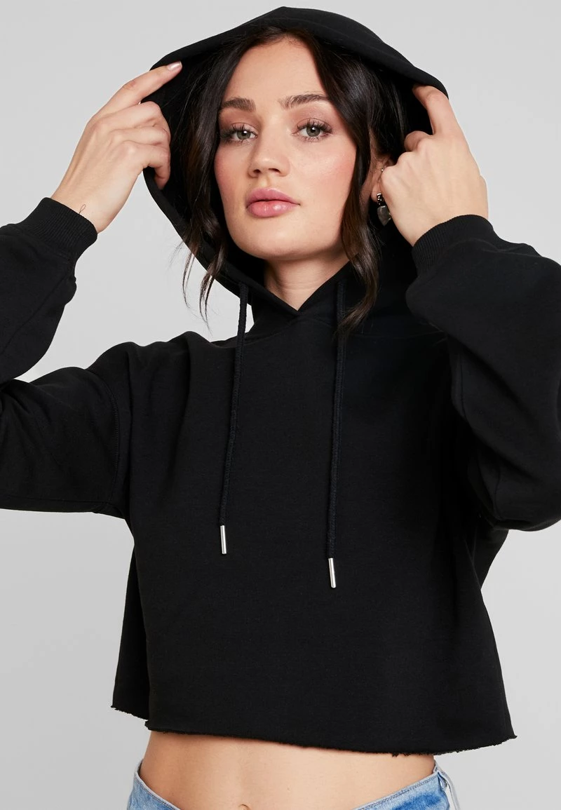 Nly By Nelly BOX HOODIE - Kapuzenpullover - Black, Damen 7 Nly By Nelly BOX HOODIE - Kapuzenpullover - Black, Damen – Bild 5