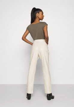Nly By Nelly HIGH WAIST PANTS - Stoffhose - Beige, Damen -Nly by Nelly Verkaufsladen 7eb1c88dd3604c3498502dde15db76dd