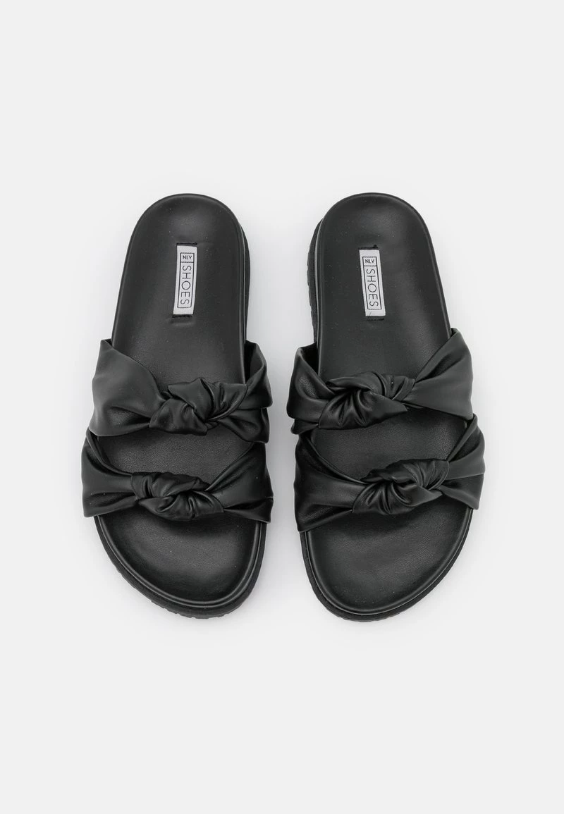 Nly By Nelly DOUBLE TWIST - Pantolette Flach - Black, Damen 8 Nly By Nelly DOUBLE TWIST - Pantolette Flach - Black, Damen – Bild 6