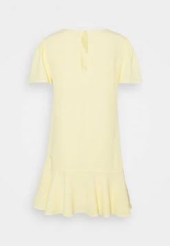 Nly By Nelly FLOUNCE ME DRESS - Freizeitkleid - Light Yellow, Damen -Nly by Nelly Verkaufsladen 811fa5b56a3d431bb88dc6d165bd4f16