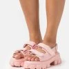 Nly By Nelly CHUNKY - Plateausandalette - Light Pink, Damen -Nly by Nelly Verkaufsladen 8170aea38211458dae23bfcbc46b61b1