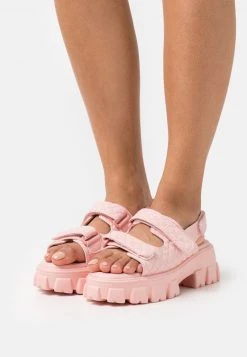 Nly By Nelly CHUNKY - Plateausandalette - Light Pink, Damen