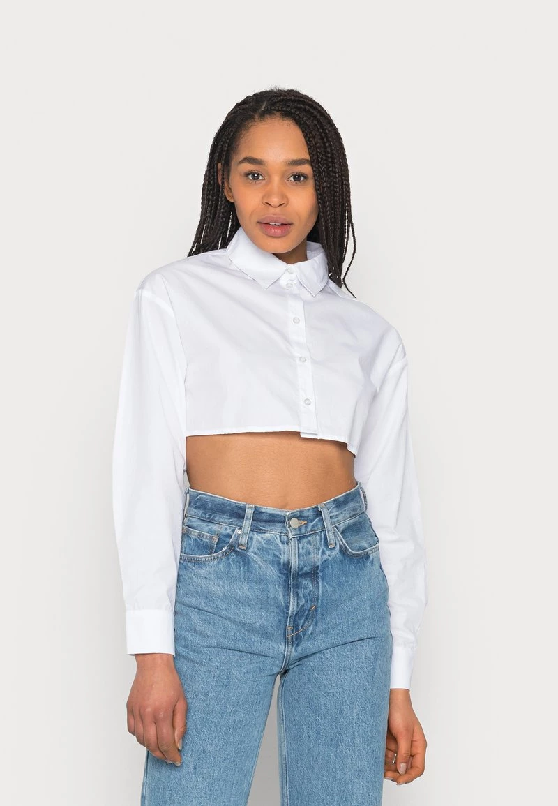 Nly By Nelly Hemdbluse - White, Damen 3 Nly By Nelly Hemdbluse - White, Damen