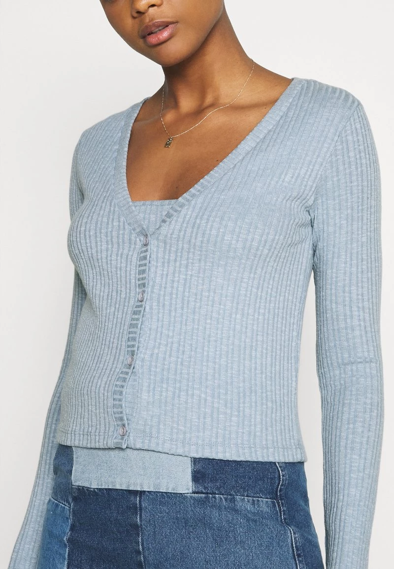 Nly By Nelly CARDIGAN SET - Top - Light Blue, Damen 3 Nly By Nelly CARDIGAN SET - Top - Light Blue, Damen