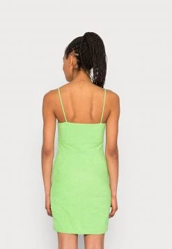 Nly By Nelly EVERYDAY STRAP DRESS - Freizeitkleid - Green, Damen -Nly by Nelly Verkaufsladen 872e155e917a470daac42a2919086d48