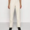 Nly By Nelly HIGH WAIST PANTS - Stoffhose - Beige, Damen