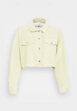 Nly By Nelly CROPPED SHACKET - Leichte Jacke - Green, Damen -Nly by Nelly Verkaufsladen 8d431e178c35457d95a874b76a46f44f