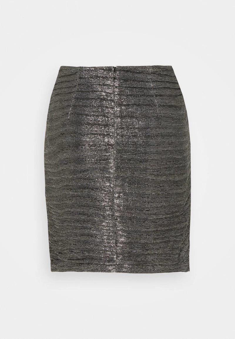 Nly By Nelly SKIRT - Minirock - Black/silver, Damen 4 Nly By Nelly SKIRT - Minirock - Black/silver, Damen – Bild 2