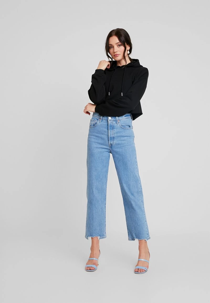 Nly By Nelly BOX HOODIE - Kapuzenpullover - Black, Damen 4 Nly By Nelly BOX HOODIE - Kapuzenpullover - Black, Damen – Bild 2