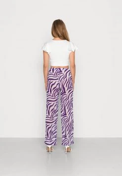 Nly By Nelly FLOWY WIDE LEG PANTS - Stoffhose - Multi Couloured, Damen -Nly by Nelly Verkaufsladen 915d5fd7fddf48549d072a9dcd830fdb