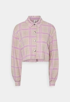 Nly By Nelly ANYWHERE CROPPED SHACKET - Sweatjacke - Lilac, Damen