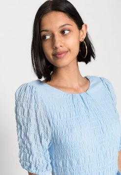 Nly By Nelly OPEN BACK DRESS - Freizeitkleid - Light Blue, Damen -Nly by Nelly Verkaufsladen 93c0183a43774c44bc090084b65ccc8a