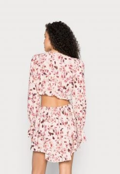 Nly By Nelly BARE WAIST DRESS - Freizeitkleid - Print, Damen -Nly by Nelly Verkaufsladen 93cd6989c4be422da2954cb8869ff46a