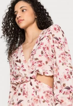 Nly By Nelly BARE WAIST DRESS - Freizeitkleid - Print, Damen -Nly by Nelly Verkaufsladen 94cbd4c234054c979b4070d84c76b2ee