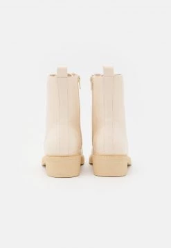 Nly By Nelly LACE UP FLAT BOOT - Schnürstiefelette - Cream Color, Damen 11 Nly By Nelly LACE UP FLAT BOOT - Schnürstiefelette - Cream Color, Damen -Nly by Nelly Verkaufsladen 96a1baa454bd49dd8ce5ff5fbb694130