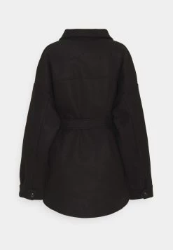 Nly By Nelly MY DEAREST SHACKET - Kurzmantel - Black, Damen -Nly by Nelly Verkaufsladen 98e01acae03b48dabea4bbf1819c5fc2